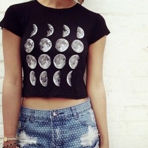 Brandy Melville Moon shirt